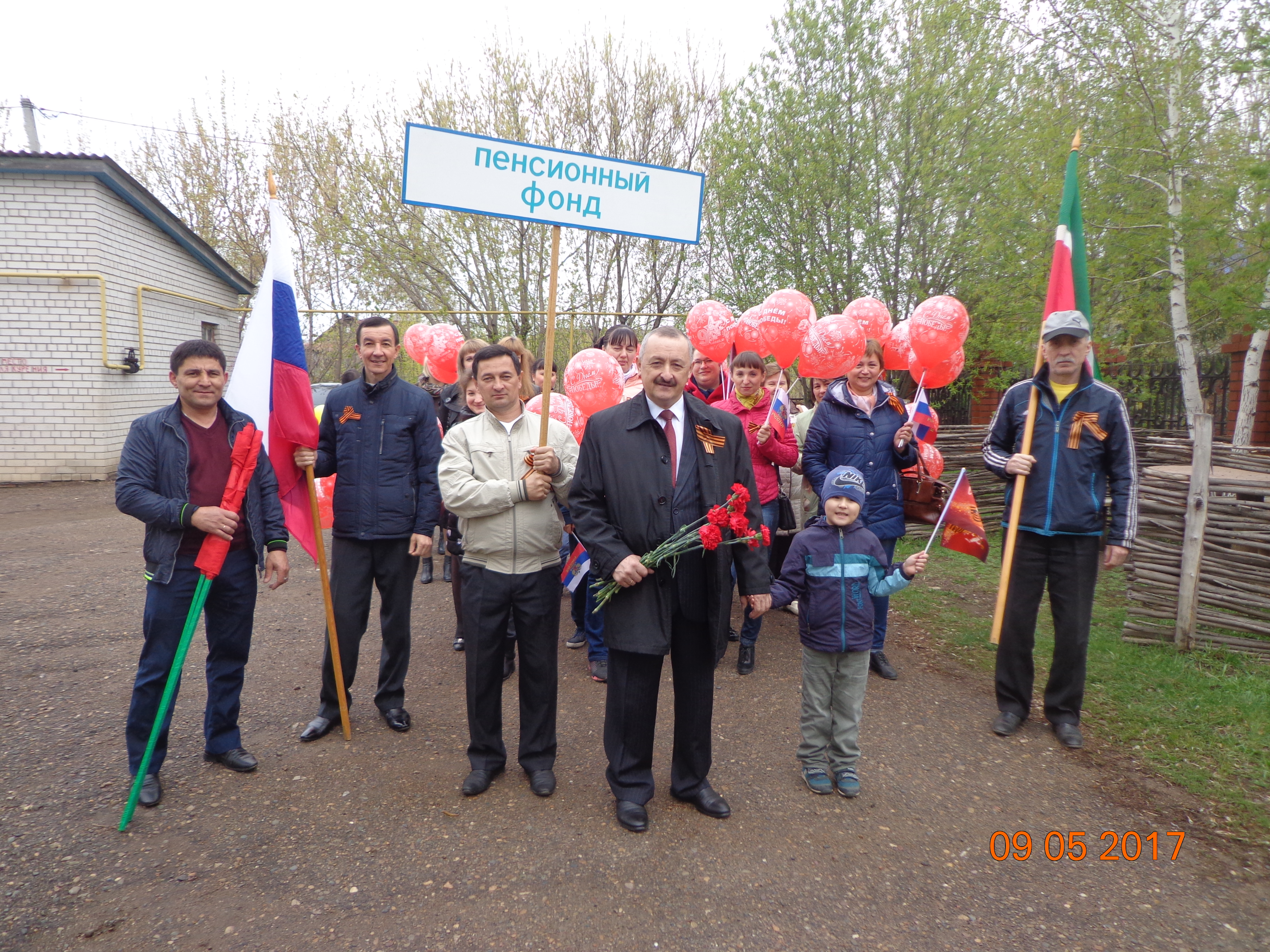 Участие в праздновании72-годовщины Великой Победы!	