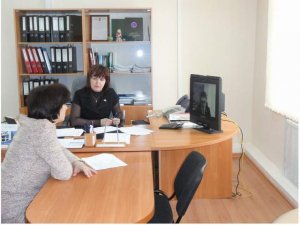 Прием населения заместителем управляющего в режиме видеотрансляции