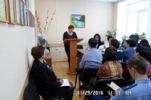Отчетное собрание коллектива Управления ПФР в Спасском районе