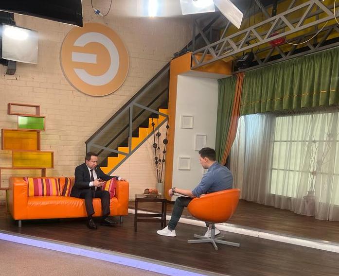 О результатах слияния татарстанских ПФР и ФСС –  в интервью Эдуарда Вафина телеканалу «Эфир»