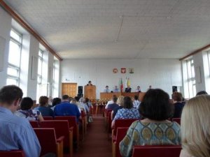 Выступление на районной планерке