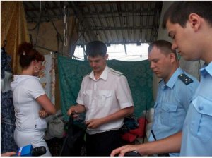 Рейд по должникам совместно с ССП