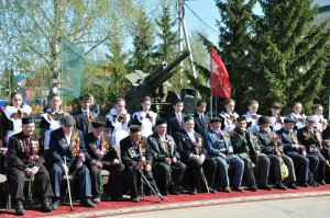 Ветеранов района чествовали в Черемшане