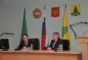 Рабочий визит управляющего ОПФР по РТ в Сабинский район