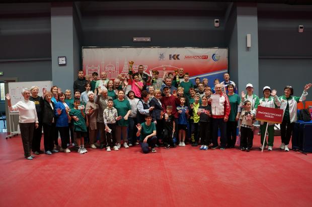 Финальные соревнования по настольному теннису «Связь поколений» 