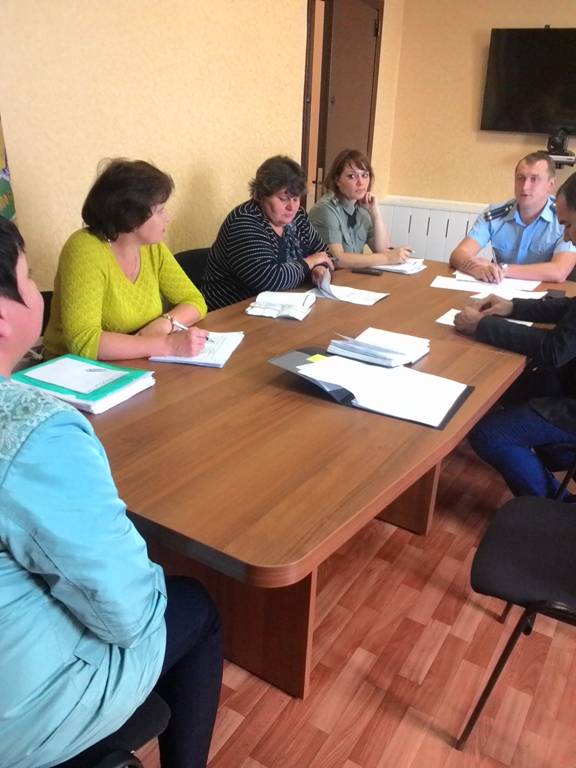 «Заседание межведомственной комиссии по взысканию задолженности в Новошешминском районе» 