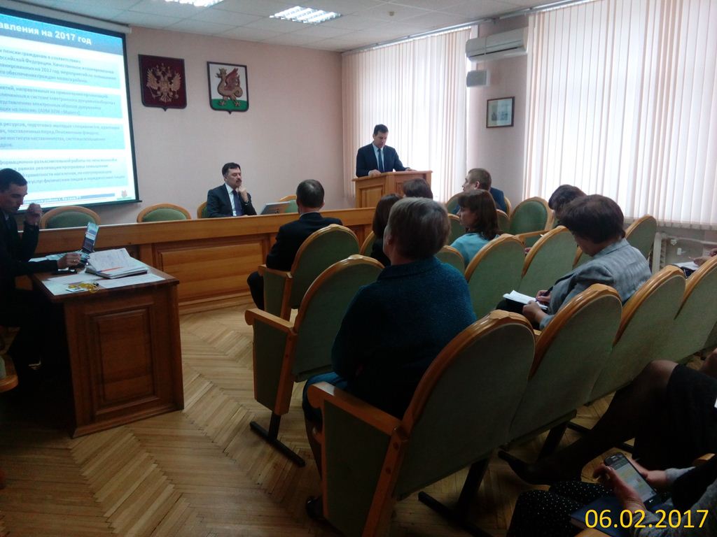 Рабочее итоговое совещание в Администрации Советского района