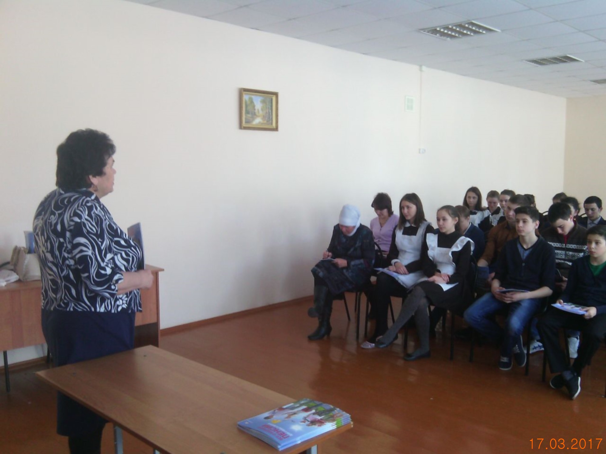 Встреча в школах Черемшанского района