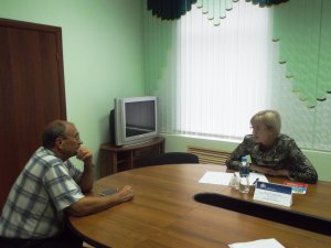 Прием граждан заместителем управляющего Еленой Поляковой