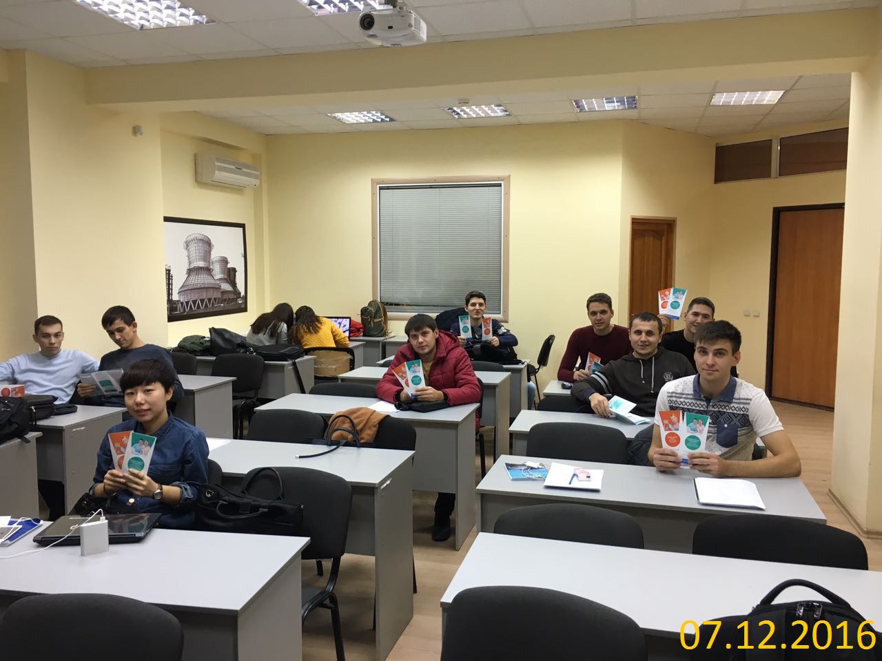 Управлением Советского района были проведены лекции для студентов